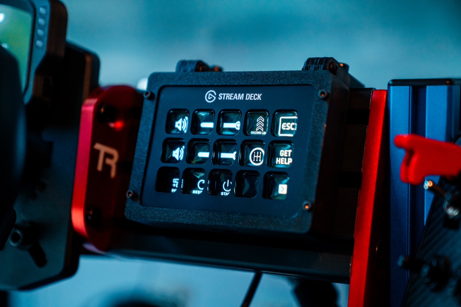 Racing simulator rental setup for event in Miami Lakes, Florida