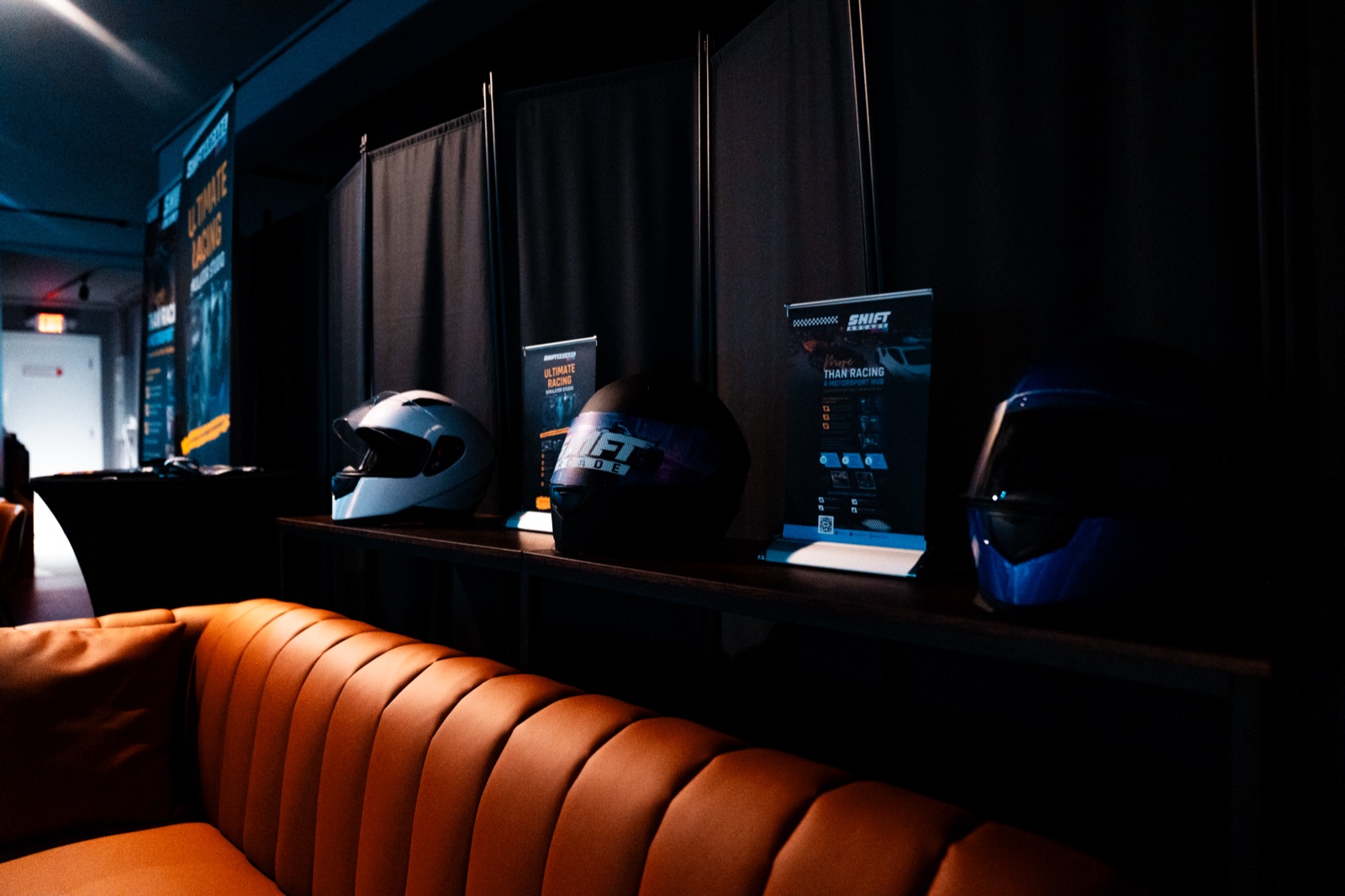 Racing simulator rental setup for event in Estero, Florida