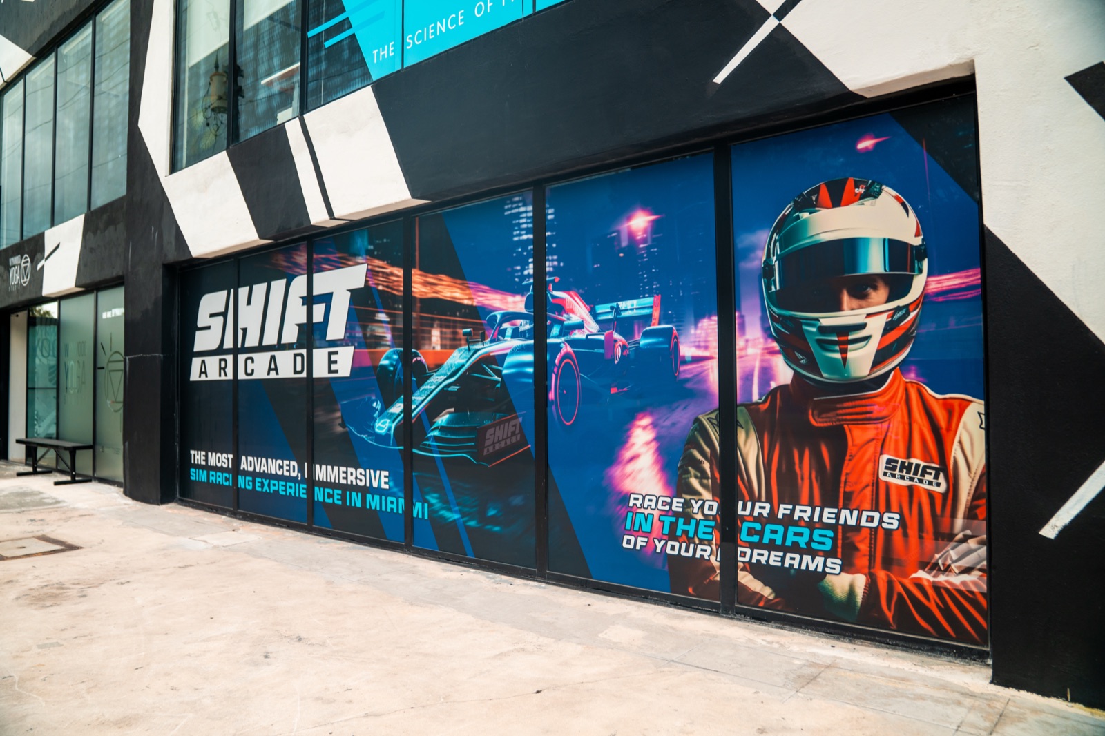 Racing simulator rental setup for event in Arcadia, Florida