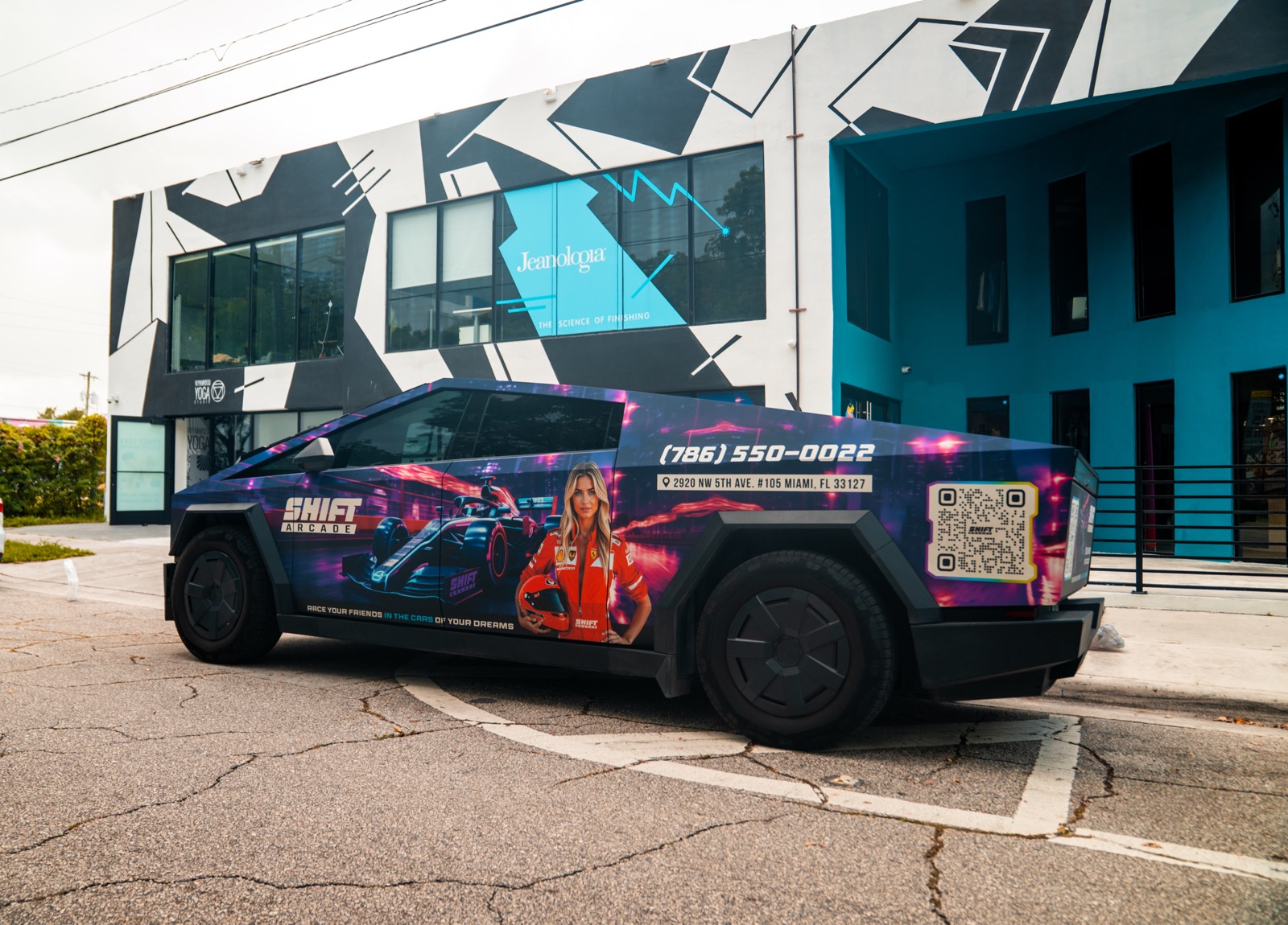 Racing simulator rental setup for event in Stuart, Florida