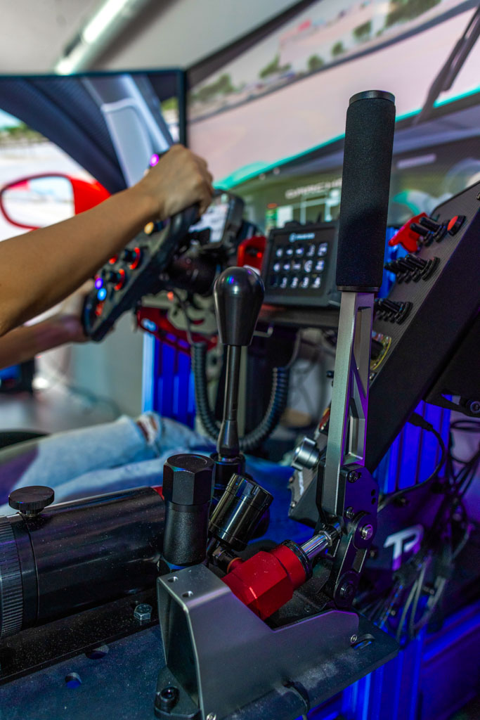 Shift Arcade Miami racing simulator showroom