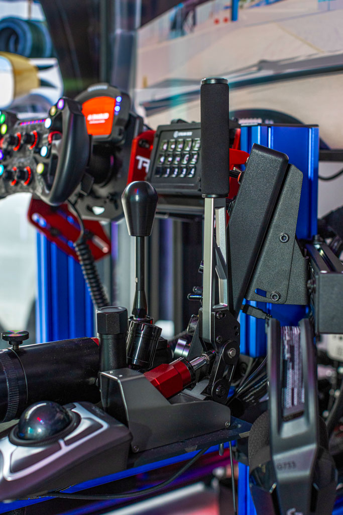 Shift Arcade Miami racing simulator showroom