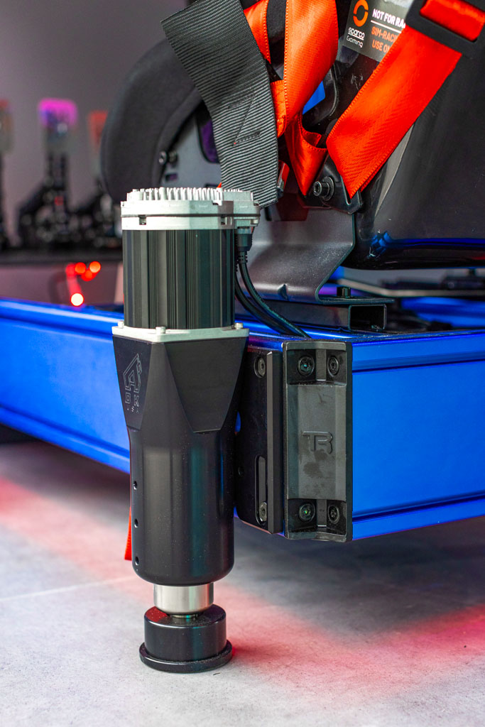 Shift Arcade Miami racing simulator showroom