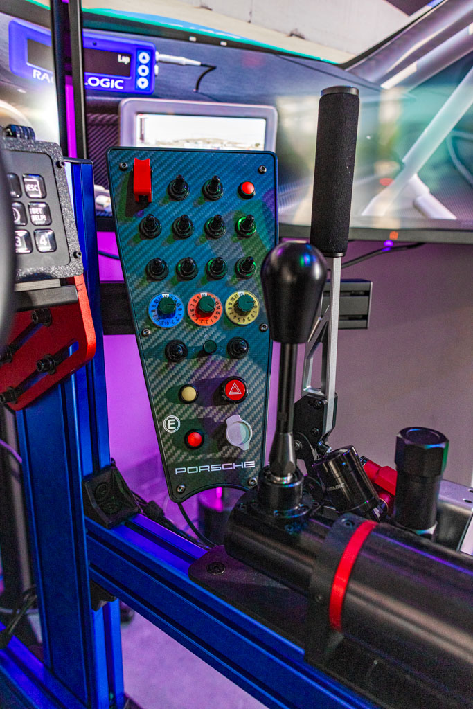 Shift Arcade Miami racing simulator showroom
